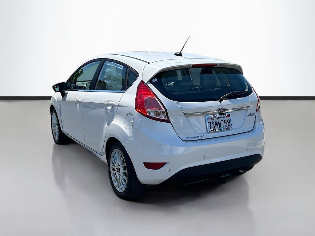 Used 2016 White Platinum Clearcoat Metallic Ford Titanium image 7