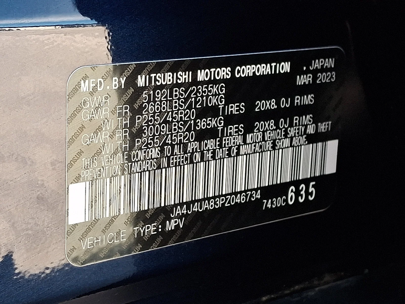 Certified Used 2023 Blue Mitsubishi SE image 28