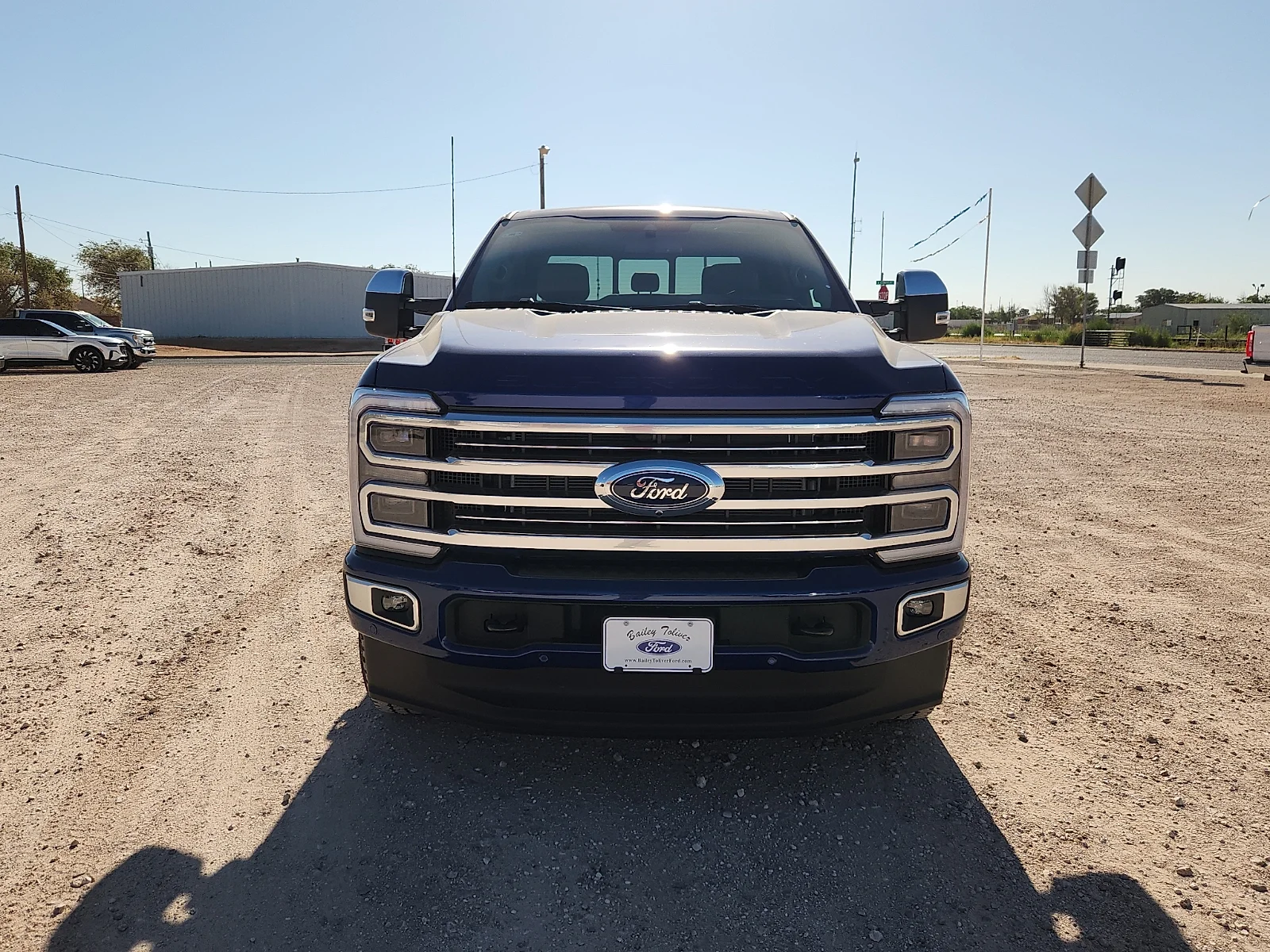 New 2026 Argon Blue Metallic Ford Platinum image 2