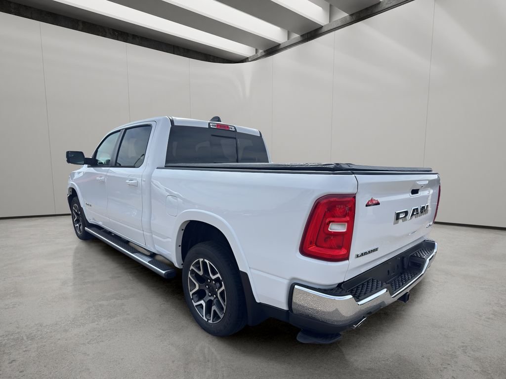 Used 2025 Bright White Clearcoat Ram Laramie image 3