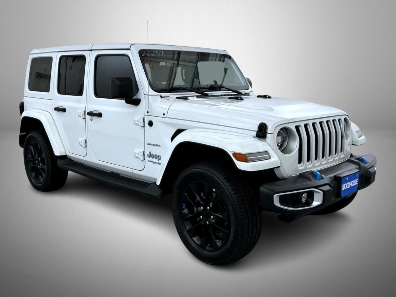 Certified Used 2022 White Jeep Unlimited Sahara 4xe image 3