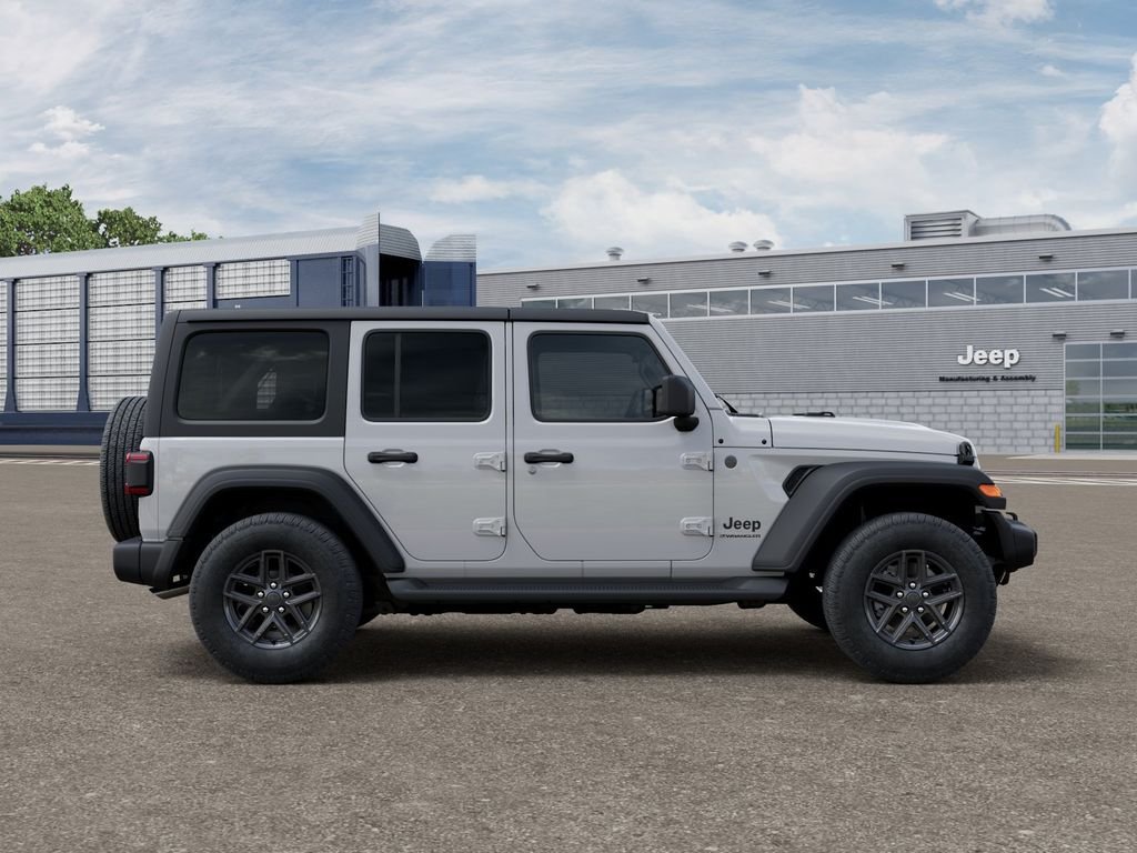 New 2026 Bright White Clear-Coat Exterior Paint Jeep Sport S image 21