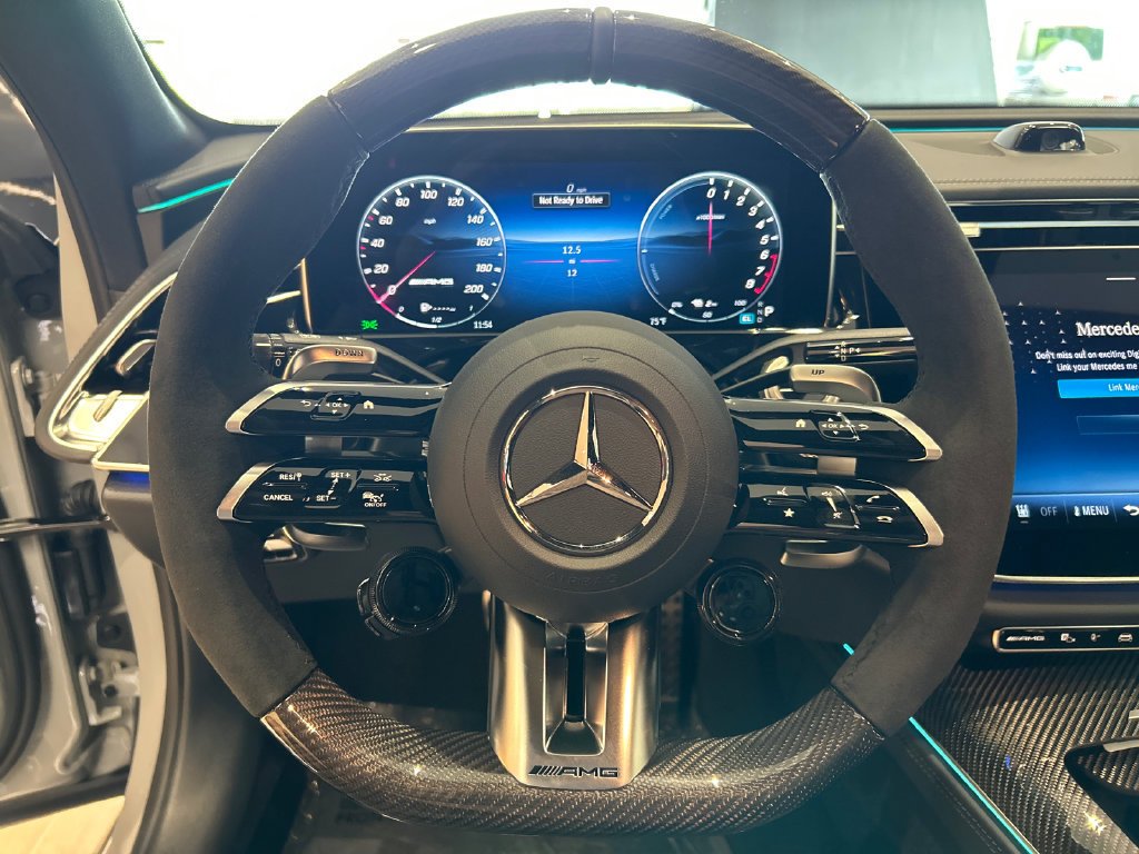 New 2027 MANUFAKTUR Alpine Grey Mercedes-Benz AMG® E 53 Hybrid Wagon image 48