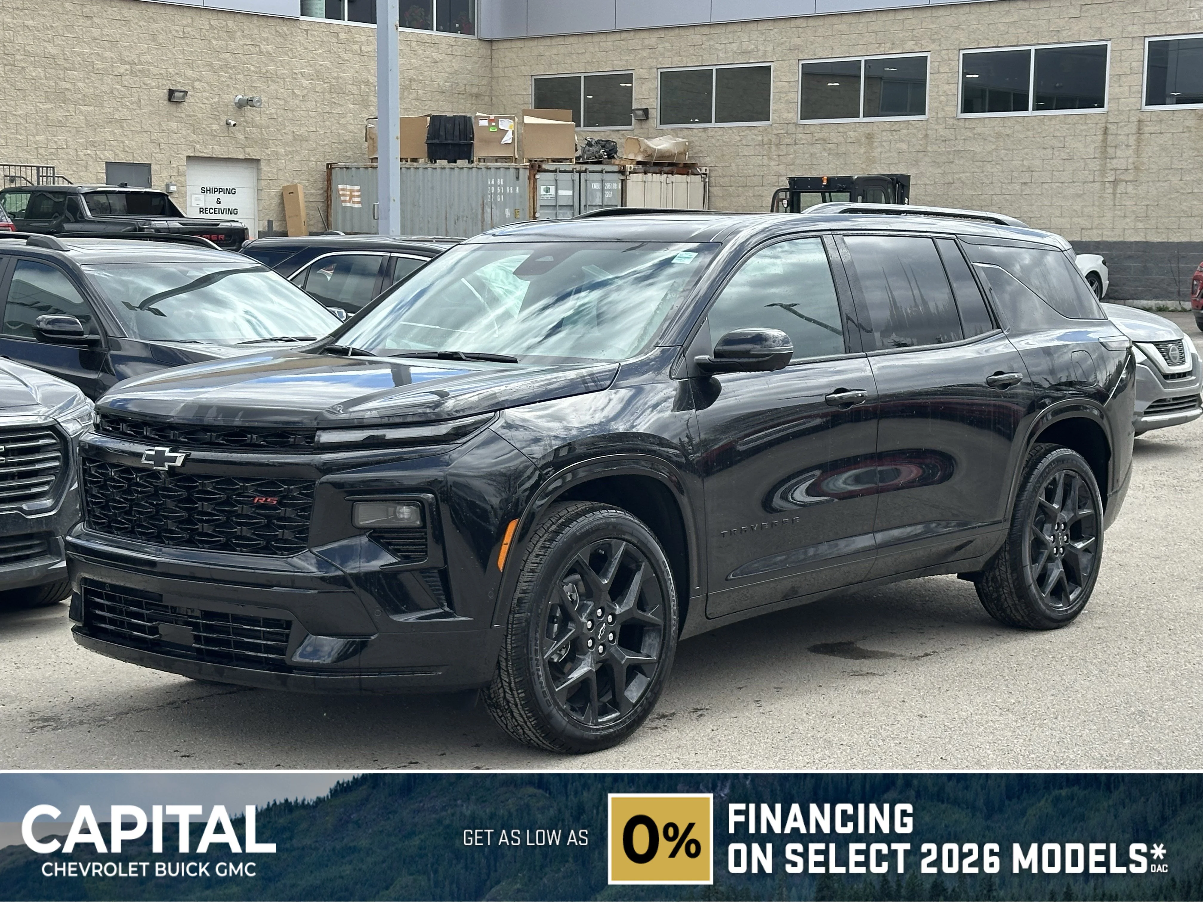 New 2026 Mosaic Black Metallic Chevrolet RS image 1
