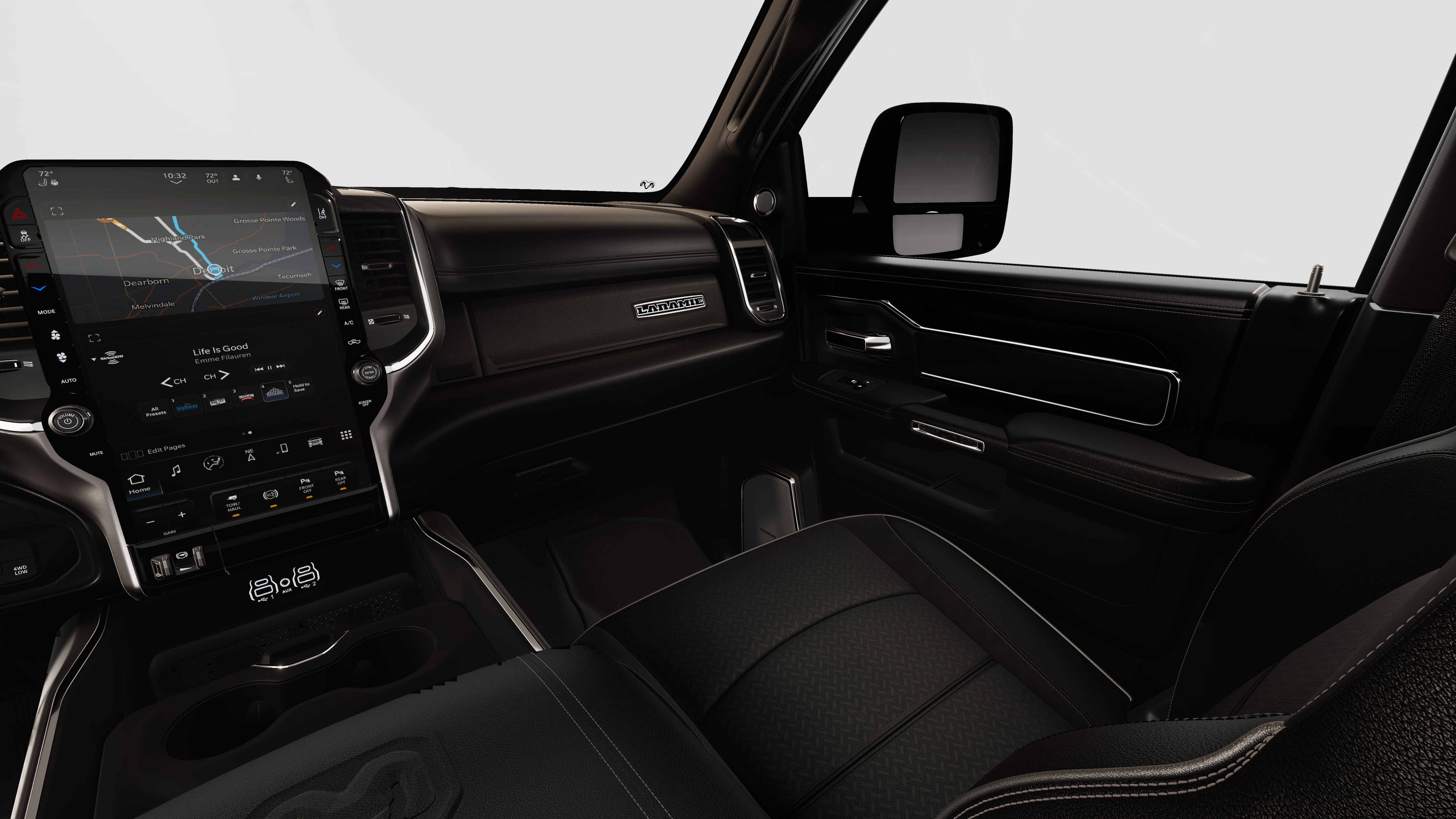 New 2026 Forged Blue Metallic Exterior Paint RAM Laramie image 19