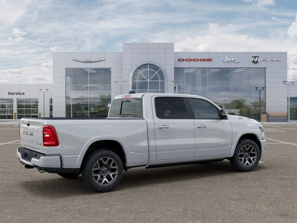 New 2026 Bright White Clear-Coat Exterior Paint RAM Laramie image 4