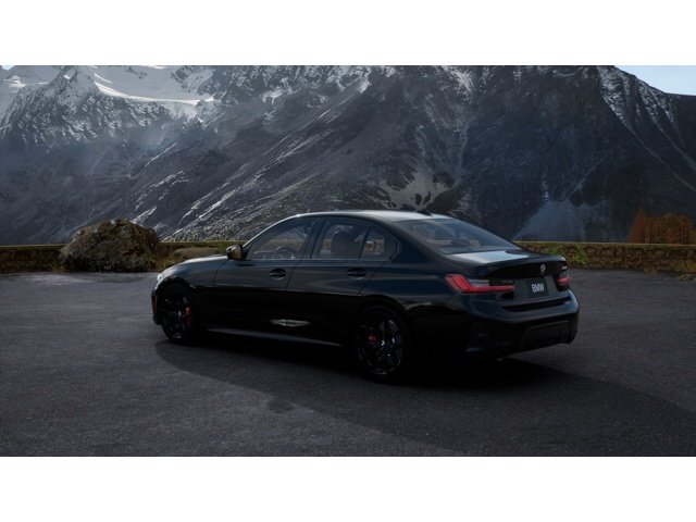New 2026 Black Sapphire Metallic BMW 330i image 2