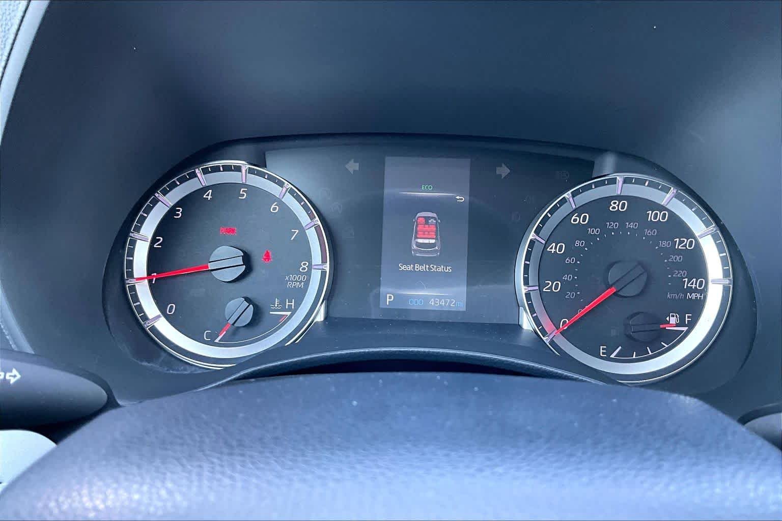Used 2022 Midnight Black Metallic Toyota LE image 23