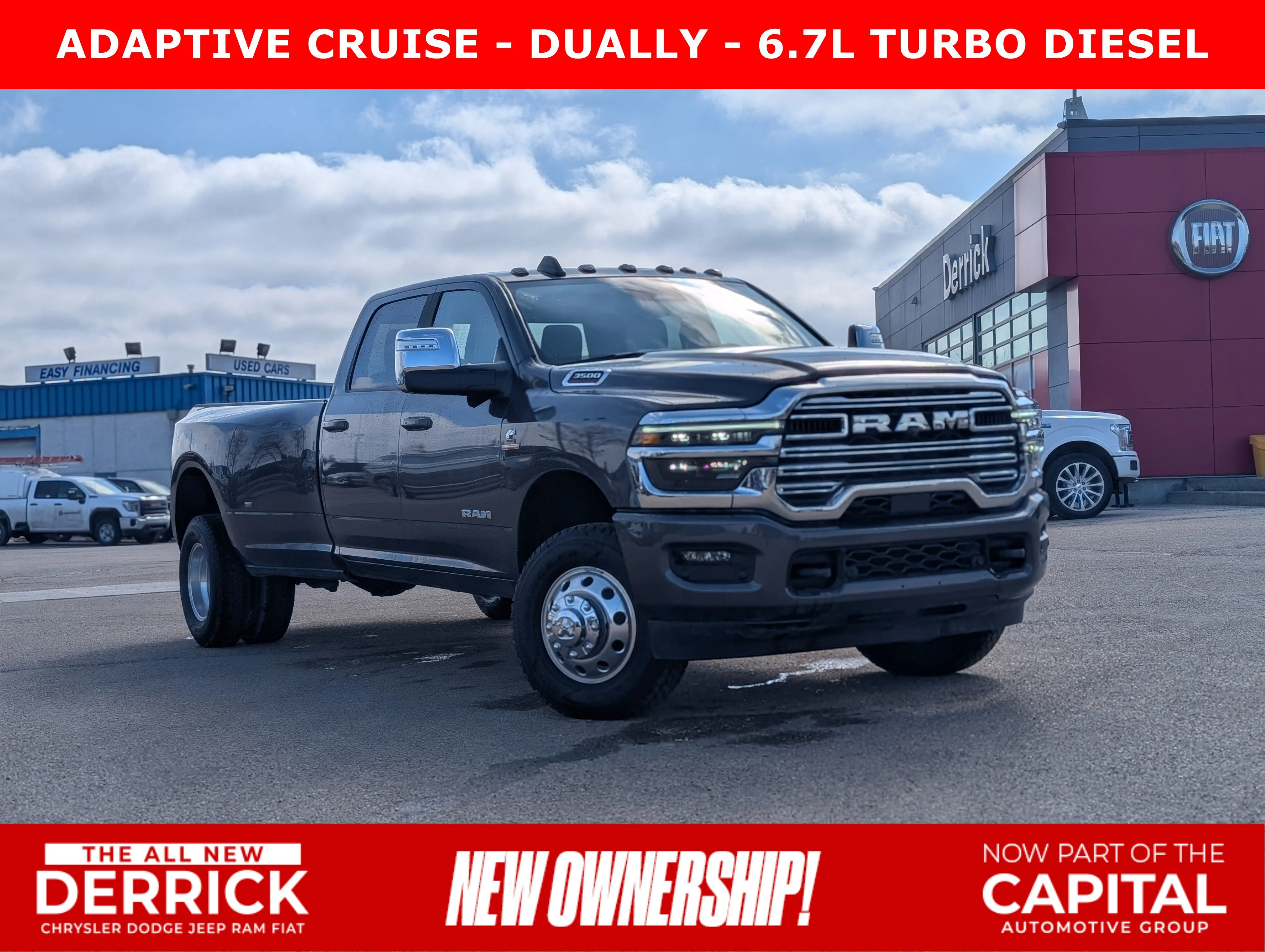 Used 2025 Granite Crystal Metallic Ram Laramie image 1
