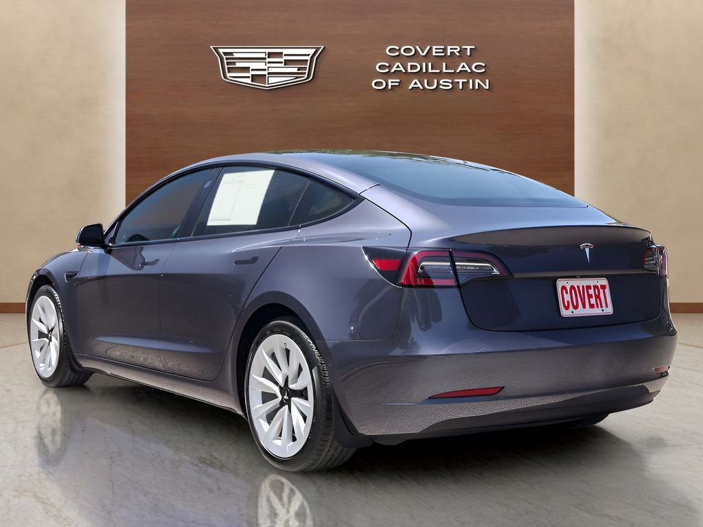 Used 2021 Silver Tesla Standard Range Plus image 3
