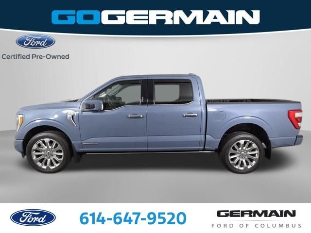 Certified Used 2023 Azure Gray Metallic Ford Limited image 10