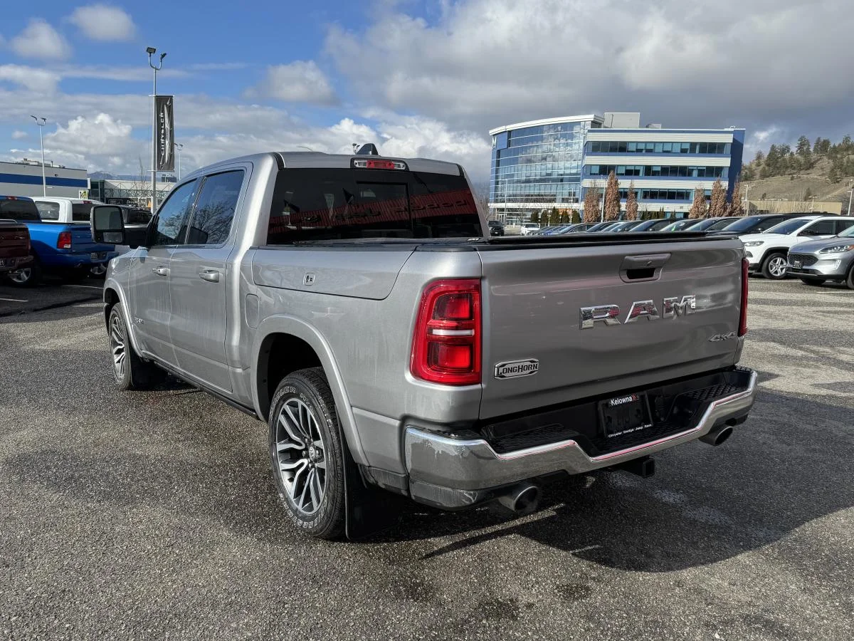Used 2025 Silver RAM Limited Longhorn 4x4 Crew Cab 5