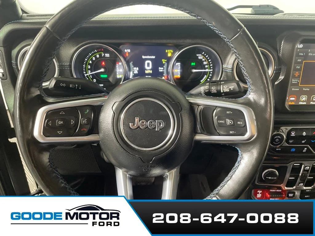 Used 2023 Gray Jeep Rubicon 4xe image 14