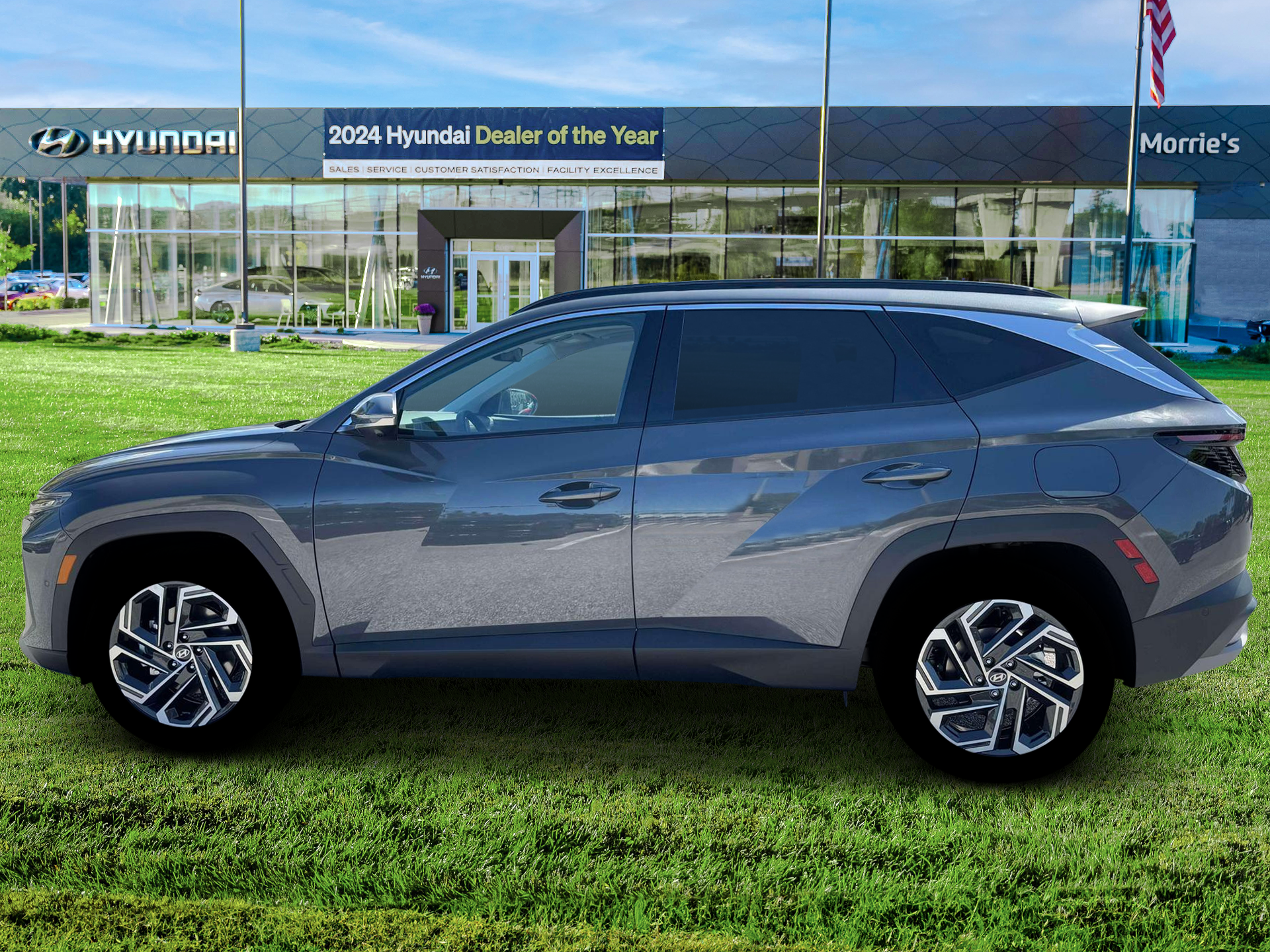 New 2026 Gray Hyundai Limited AWD image 3