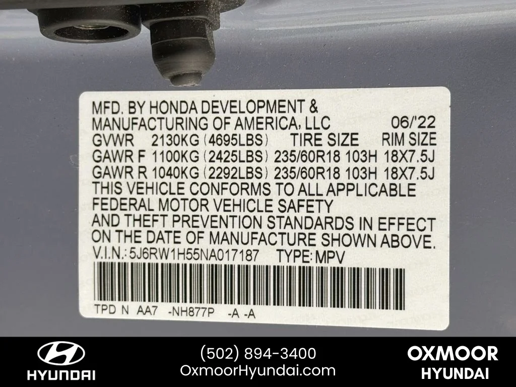 Used 2022 Sonic Gray Pearl Honda EX image 32