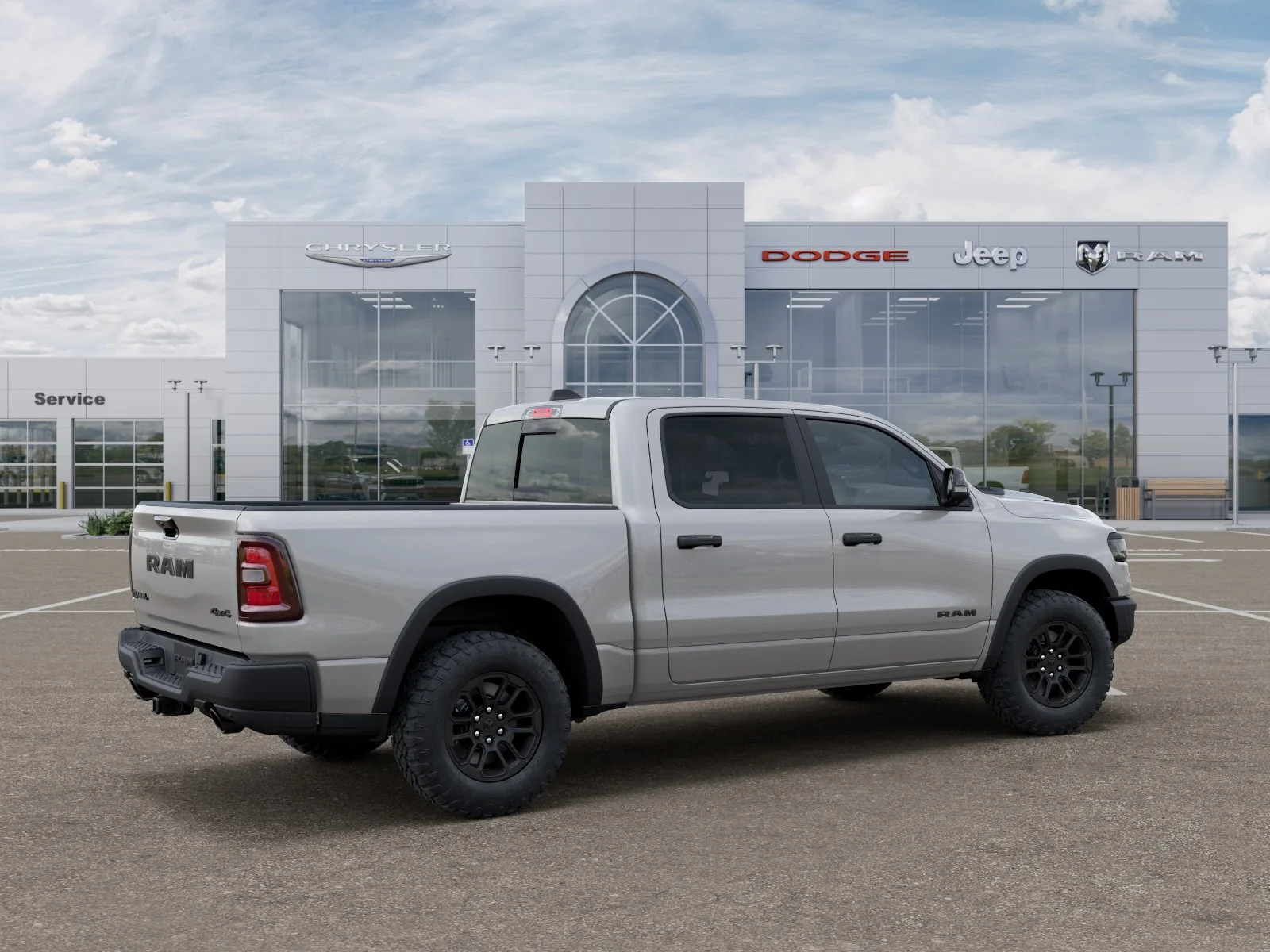 New 2026 Silver Zynith Exterior Paint RAM Rebel image 61