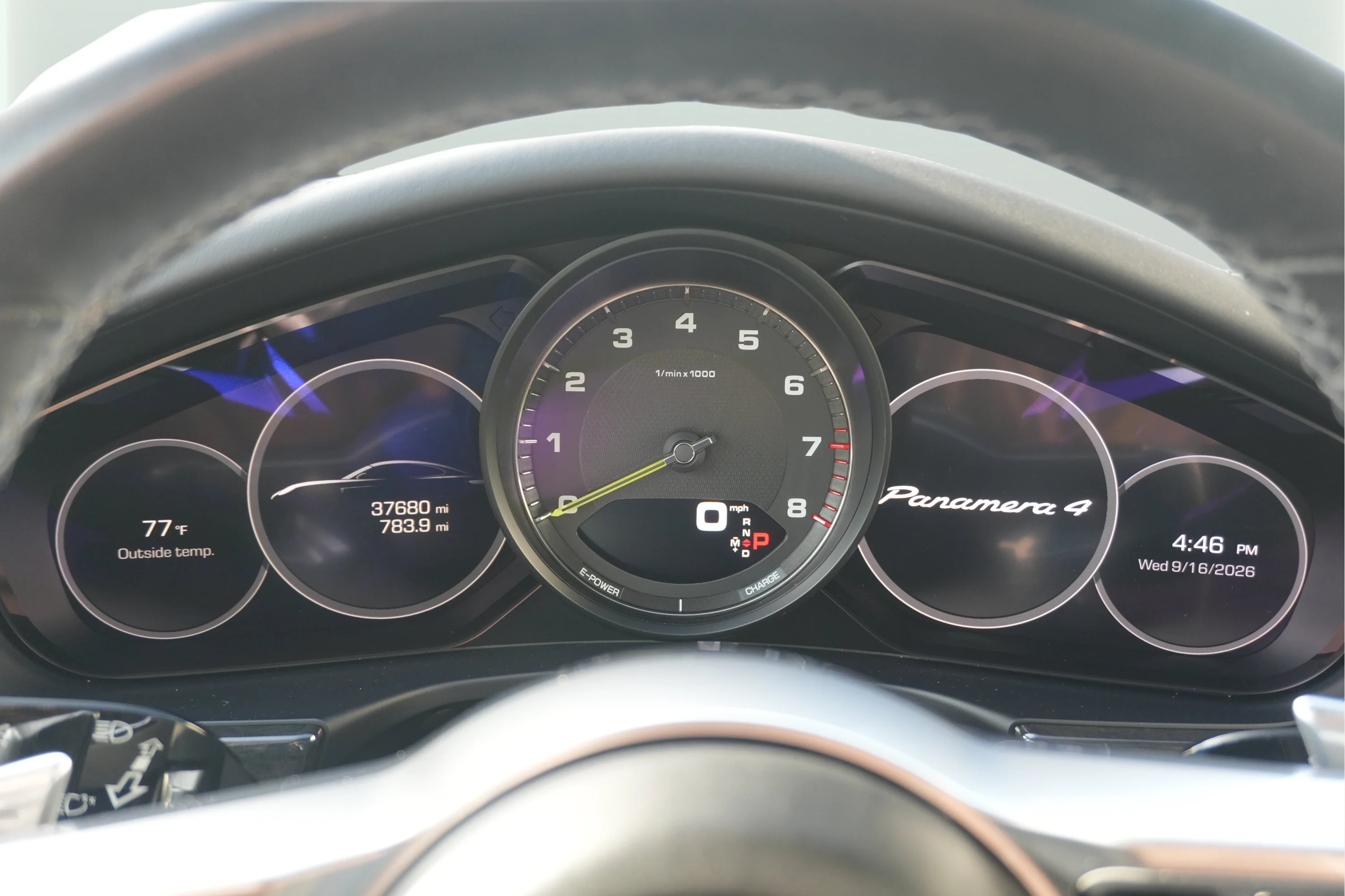 Used 2020 Dolomite Silver Metallic Porsche 4 E-Hybrid image 44