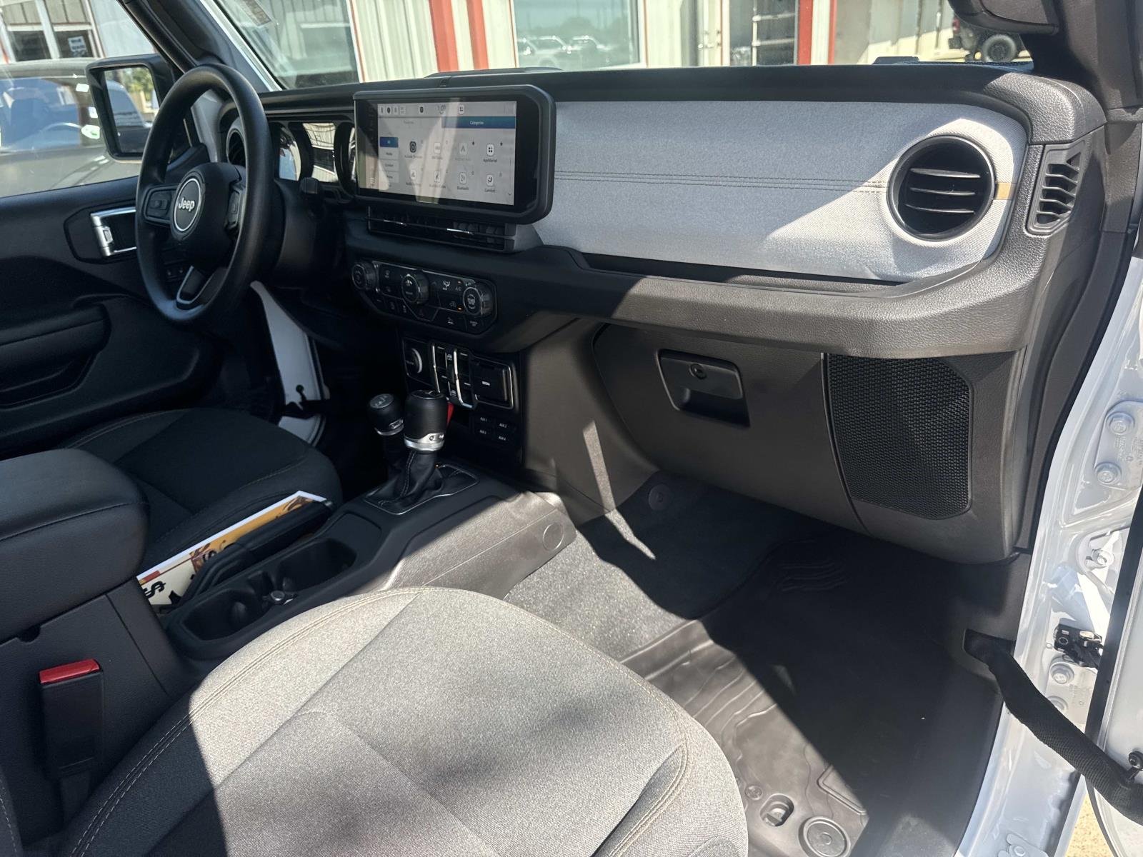 Used 2026 Bright White Clearcoat Jeep Sport image 12