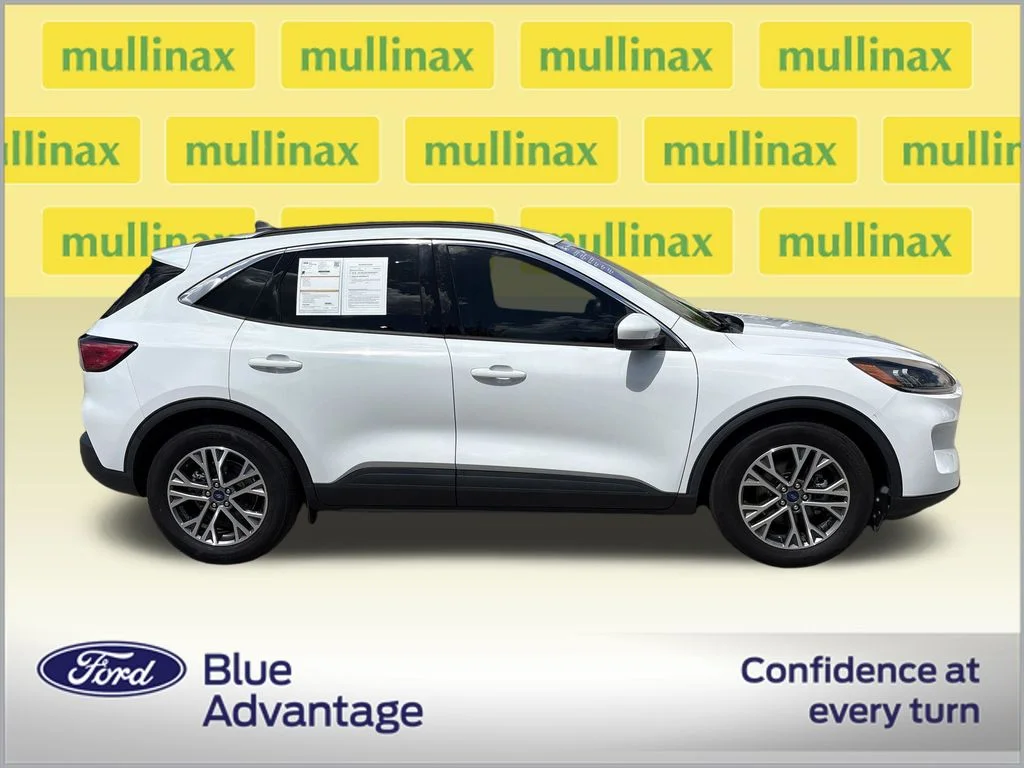 Certified Used 2021 White Ford SEL image 2