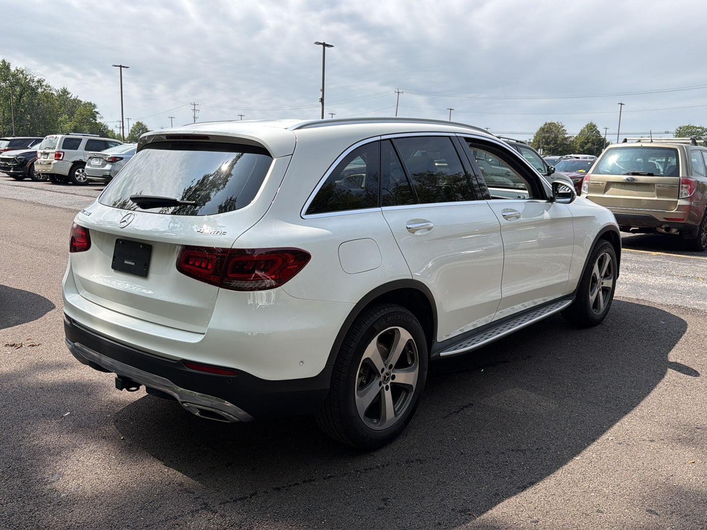 Used 2021 Polar White Mercedes-Benz GLC 300 image 8
