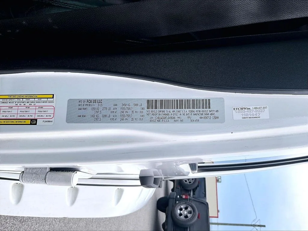 Used 2015 White Jeep Unlimited Sport image 35