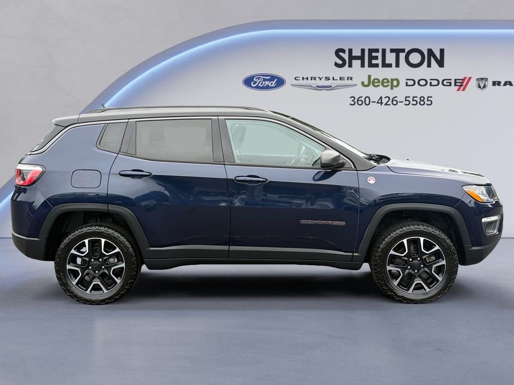 Used 2019 Blue Jeep Trailhawk image 7