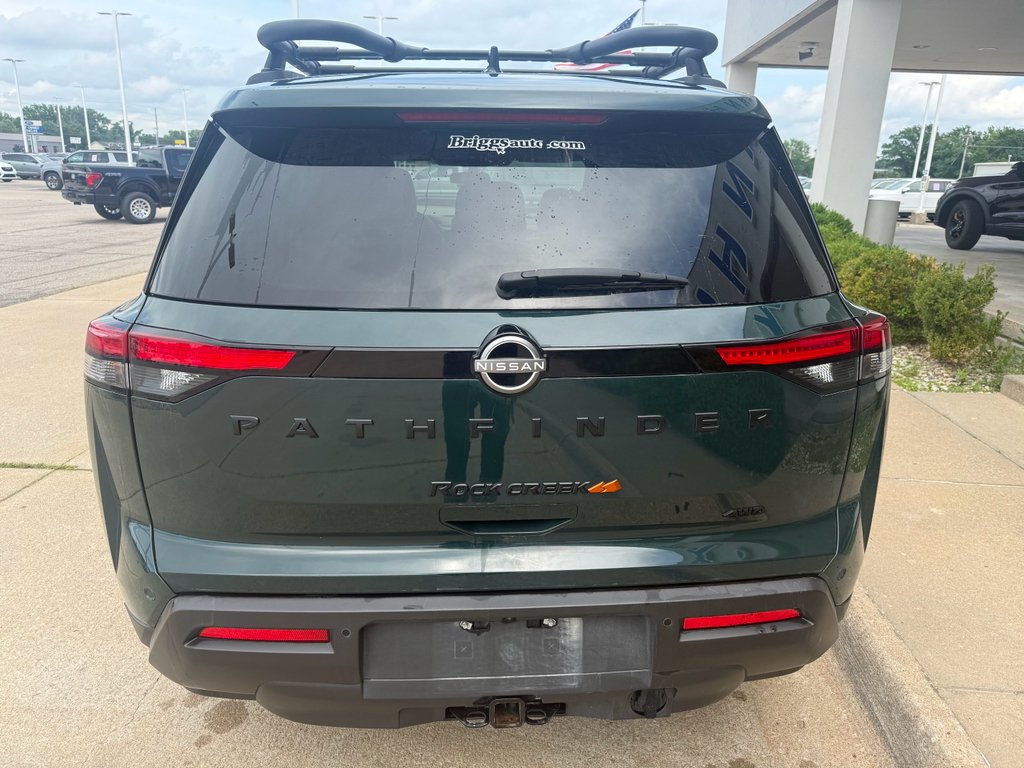 Used 2024 Obsidian Green Pearl Nissan Rock Creek image 7