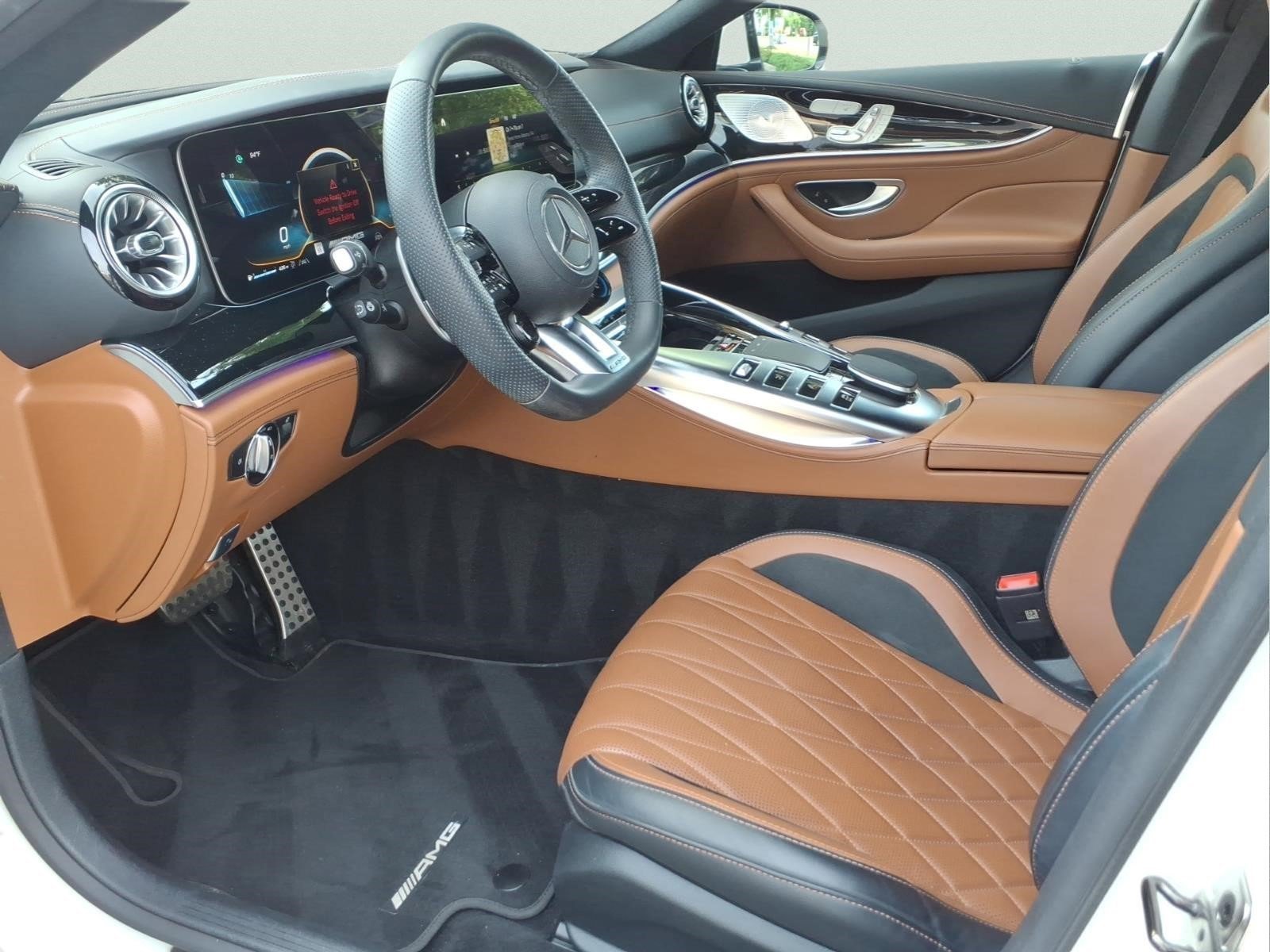 Certified Used 2023 MANUFAKTUR Diamond White Metallic Mercedes-Benz AMG® GT 53 4-Door Coupe image 11