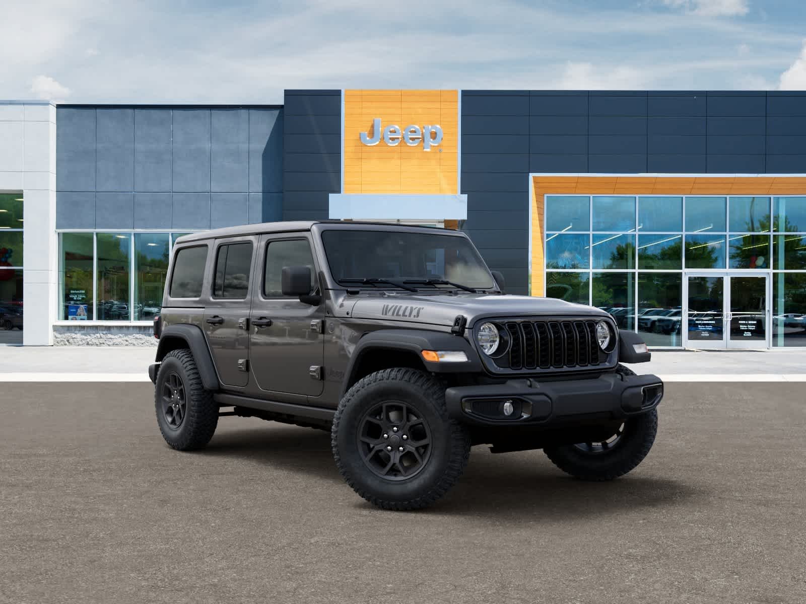 New 2026 Granite Crystal Metallic Clearcoat Jeep Willys image 5