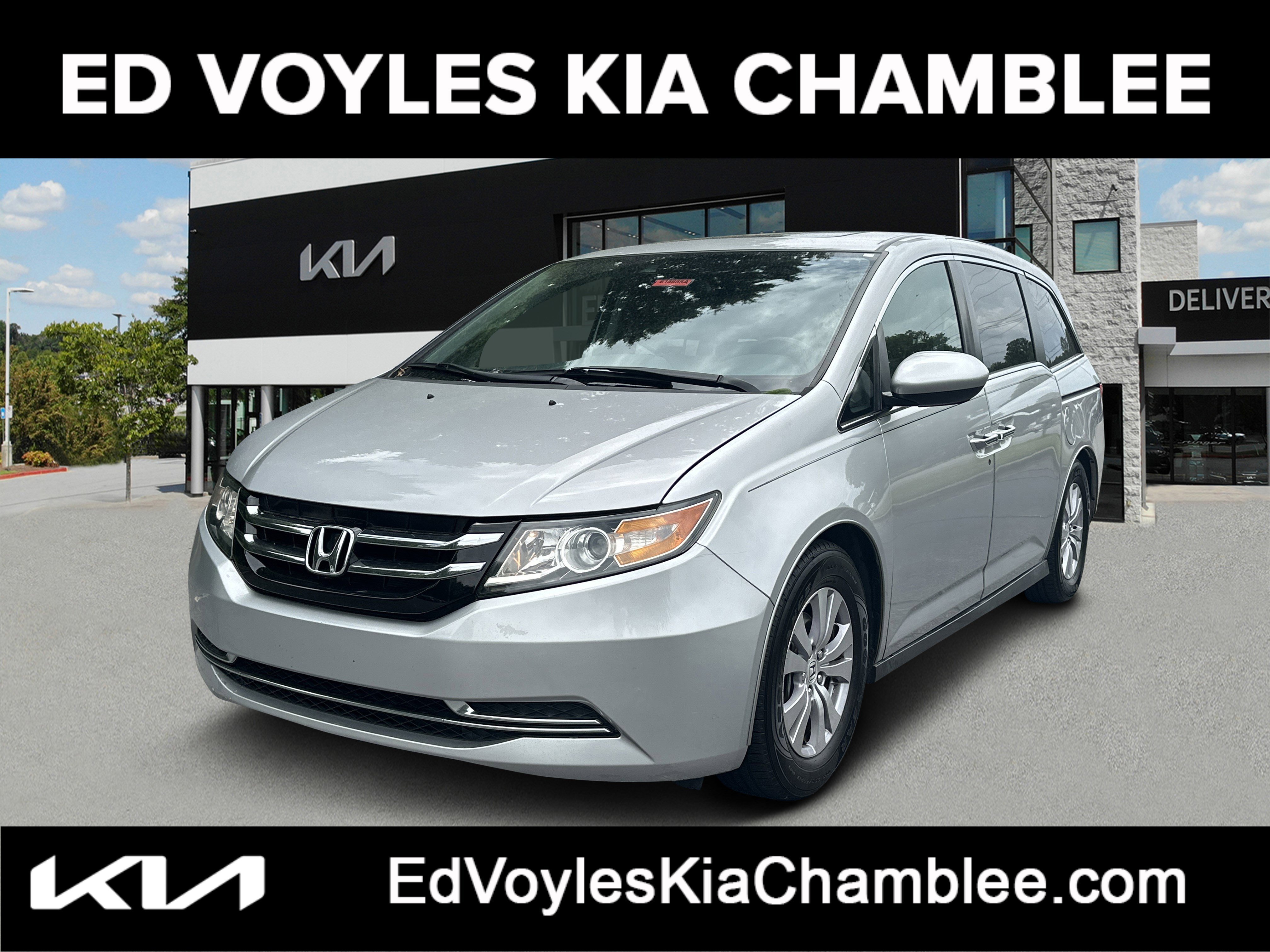 Used 2014 Alabaster Silver Metallic Honda EX-L image 1