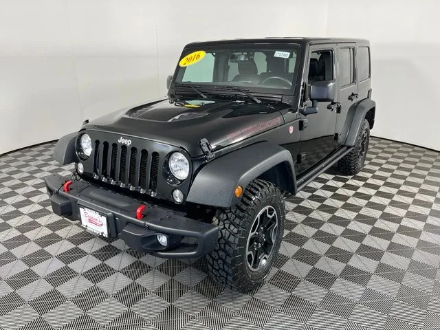 Used 2016 Black Jeep Unlimited Rubicon image 3