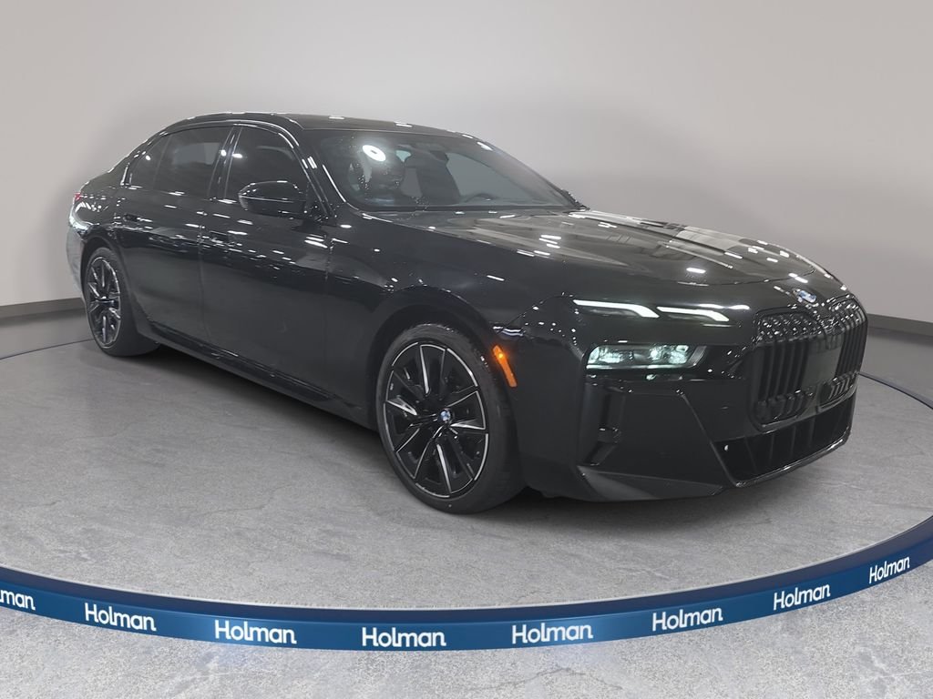 Certified Used 2024 Black Sapphire Metallic BMW 740i image 3