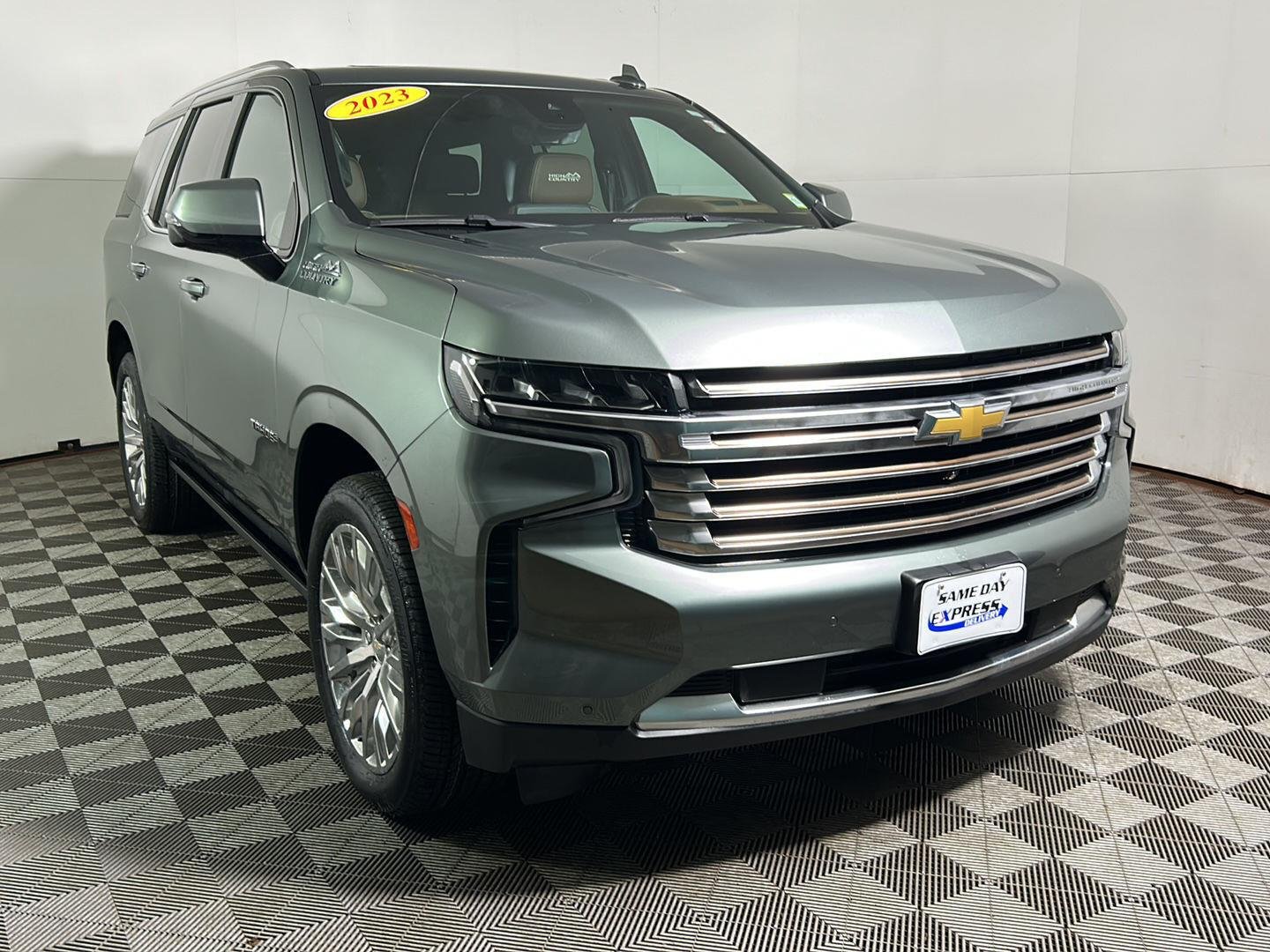 Used 2023 Silver Sage Metallic Chevrolet High Country image 4