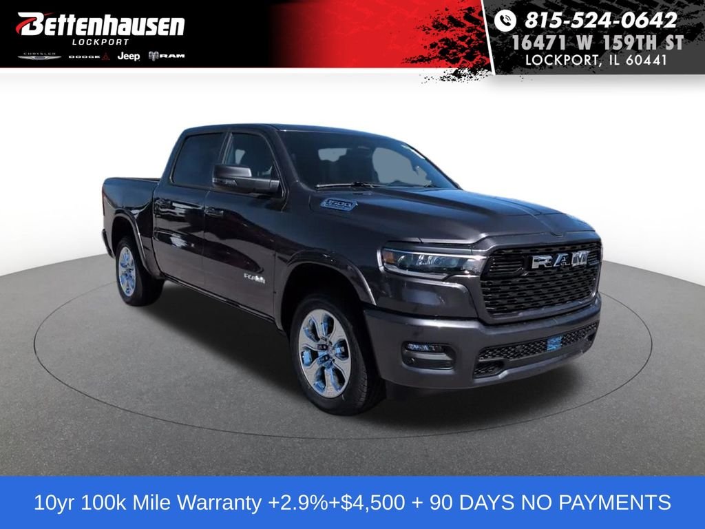 New 2026 Granite Crystal Metallic Clear-Coat Exterior Paint RAM BIG HORN image 3