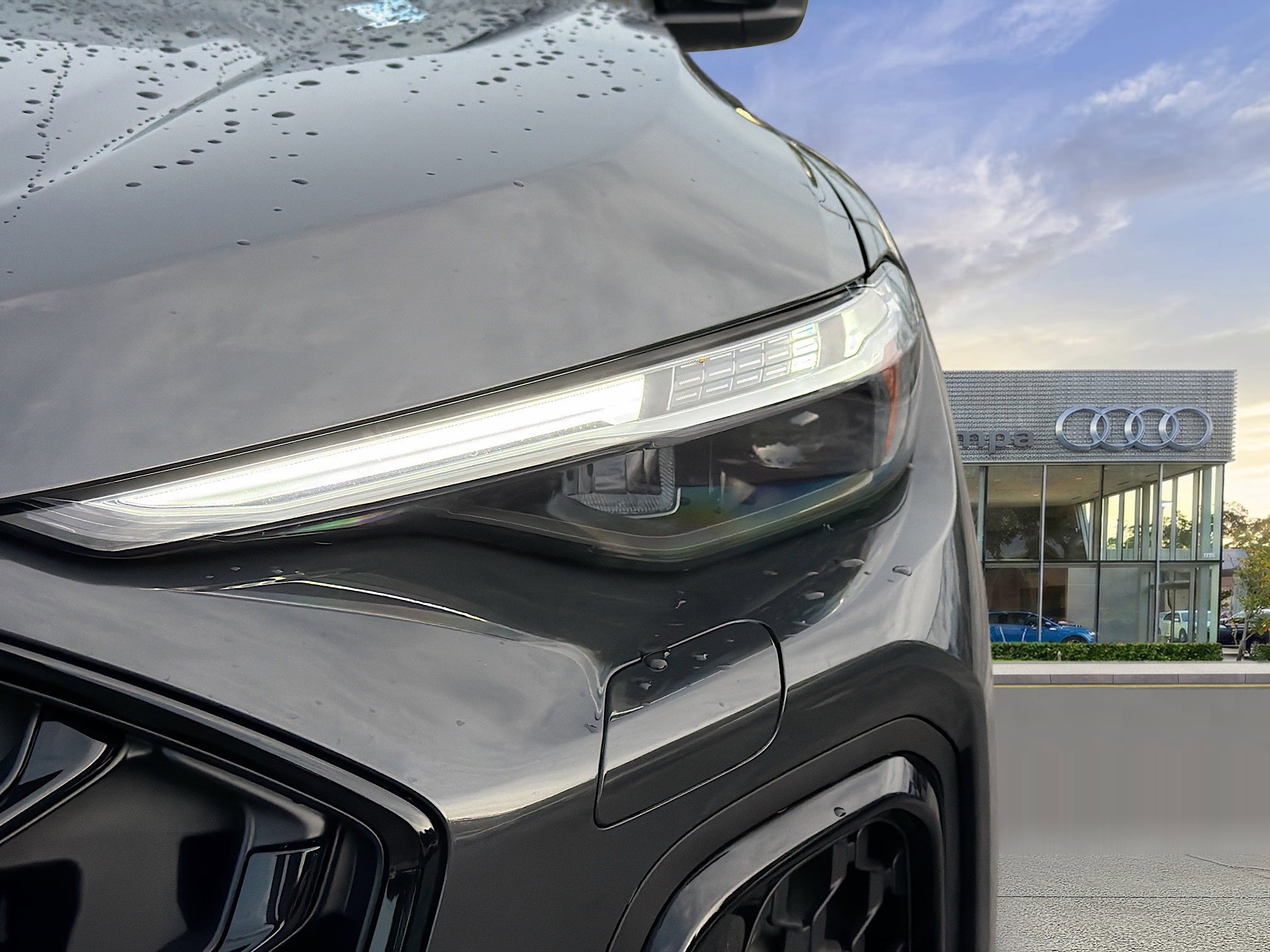 New 2026 Tambora Gray Metallic Audi Premium Plus image 9