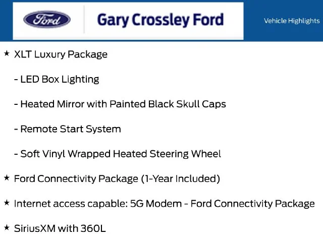 New 2026 Shadow Black Ford XLT image 12