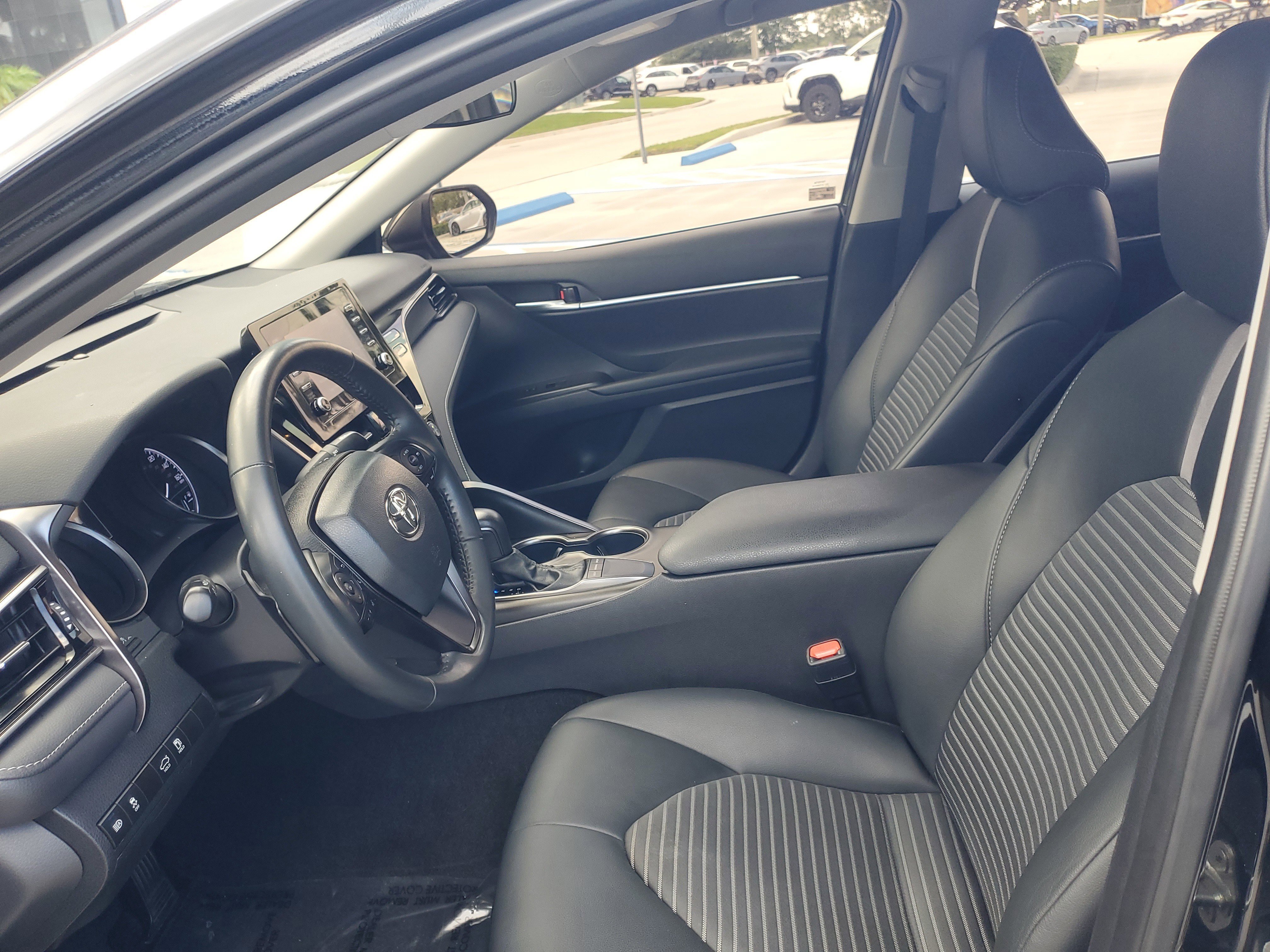 Used 2024 Midnight Black Metallic Toyota SE image 18