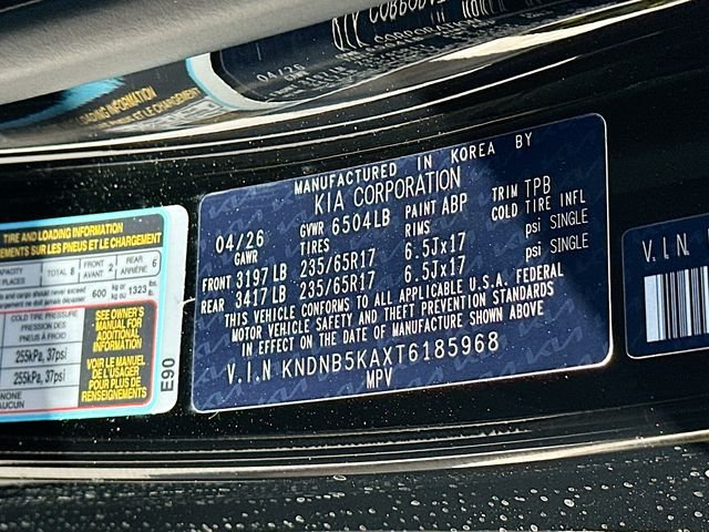 New 2026 Aurora Black Pearl Kia LXS image 34