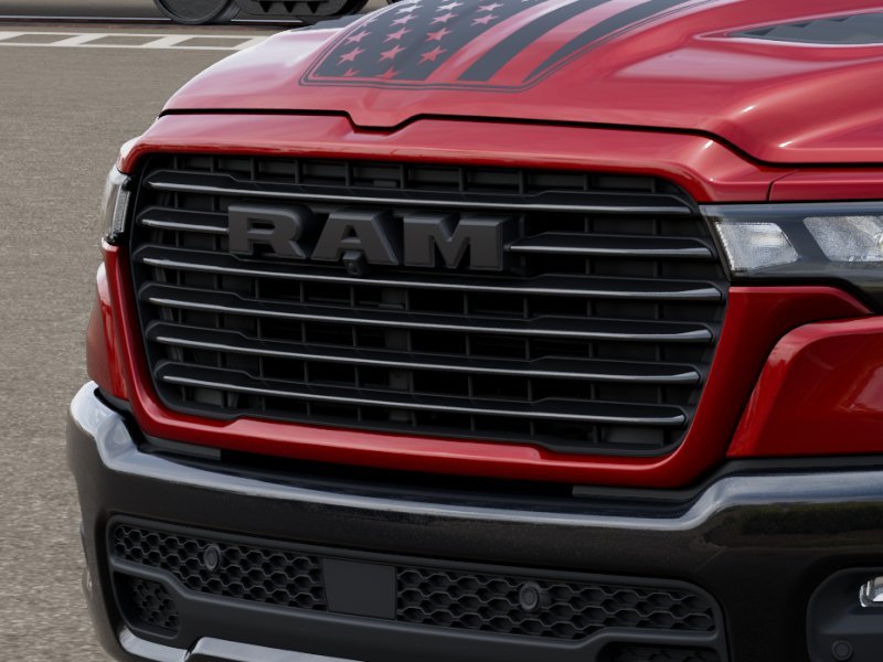New 2026 Molten Red Pearl-Coat Exterior Paint RAM Laramie America 250 image 7