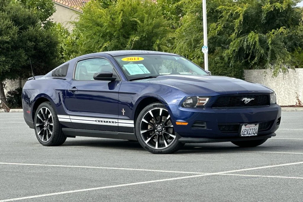 Used 2011 Ford Mustang V6 with VIN 1ZVBP8AM7B5154986 for sale in Morgan Hill, CA