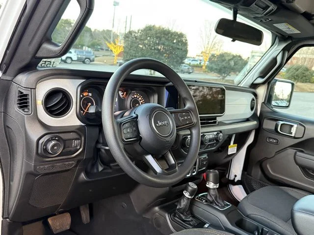 New 2026 Bright White Clear-Coat Exterior Paint Jeep Sport image 16