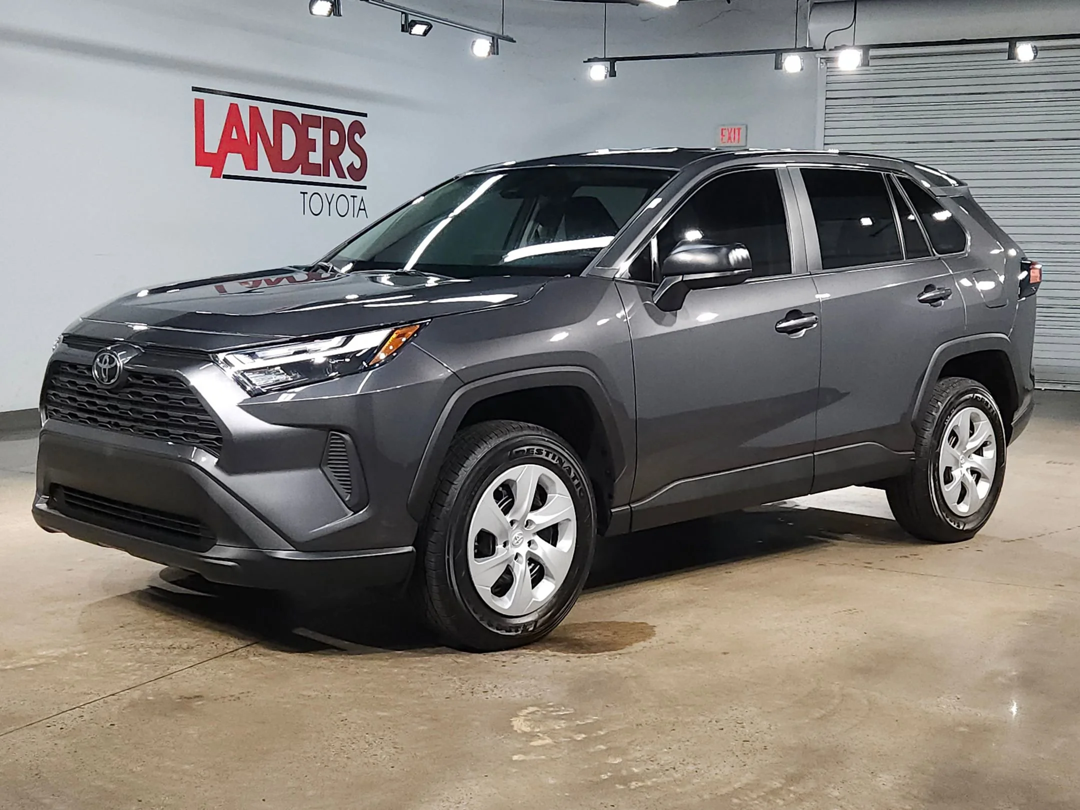 Certified Used 2025 Magnetic Gray Metallic Toyota LE image 3