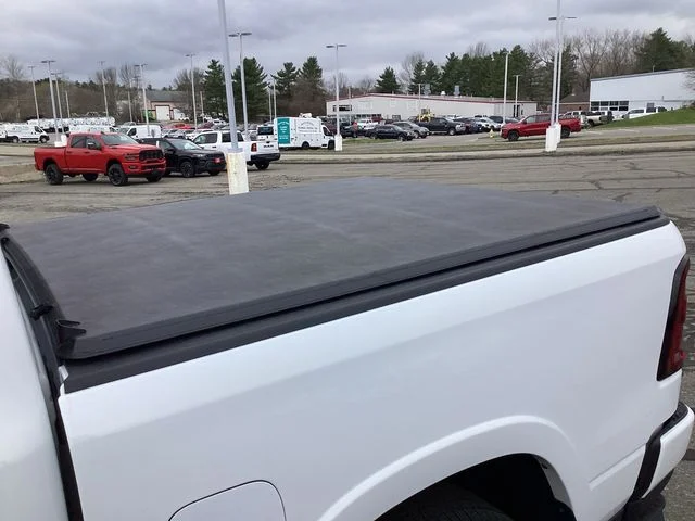 New 2026 Bright White Clearcoat Ram LARAMIE CREW CAB 4X4 5