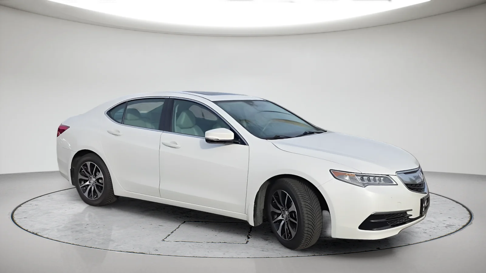 Used 2015 White Acura Tech image 9