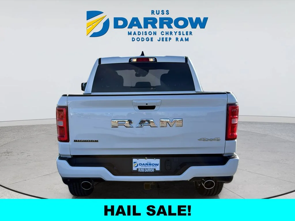 New 2026 Bright White Clear-Coat Exterior Paint RAM Big Horn/Lone Star image 4