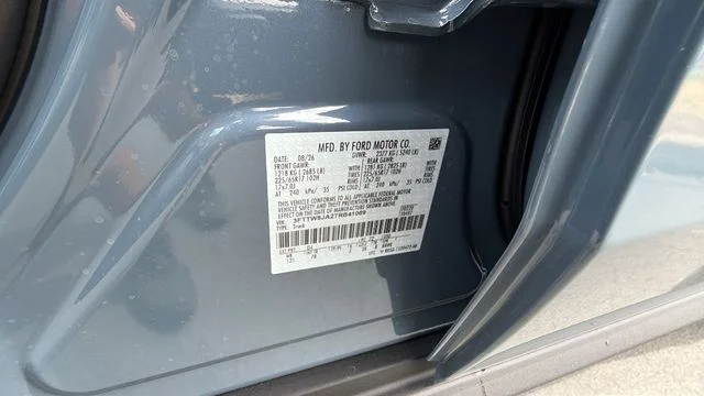 New 2026 Azure Gray Metallic Tri-Coat Ford XLT image 33
