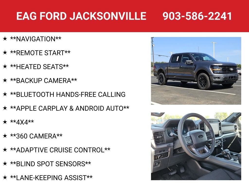 New 2026 Carbonized Gray Metallic Ford XLT image 4