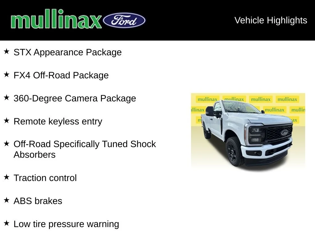 New 2025 White Ford STX image 15