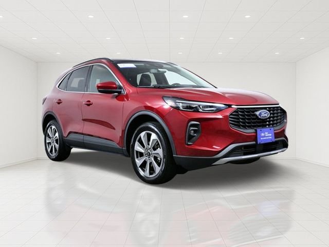 Certified Used 2025 Red Ford Platinum image 1