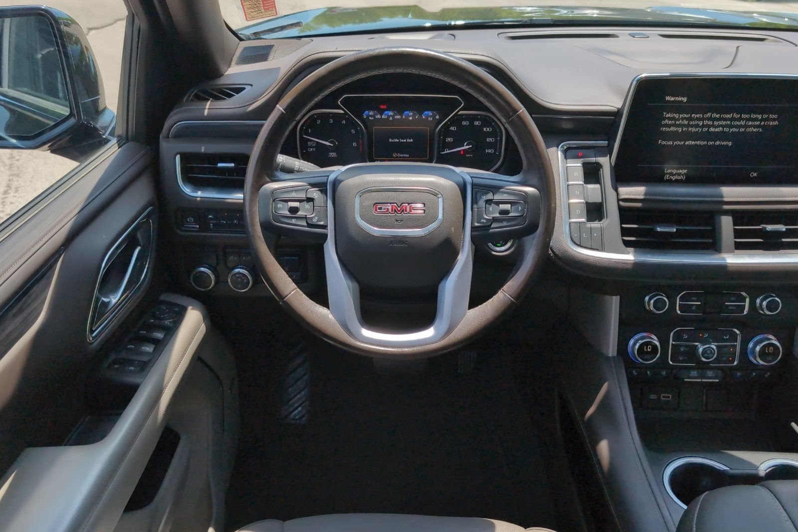 Used 2021 ONYX BLACK GMC SLT image 15